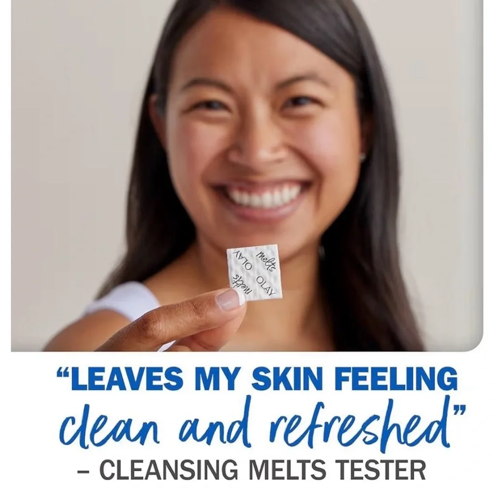 Olay Cleansing Melts + Retinol 32ct‎ x2 (64 Total) Water-Activated Cleanser Pads